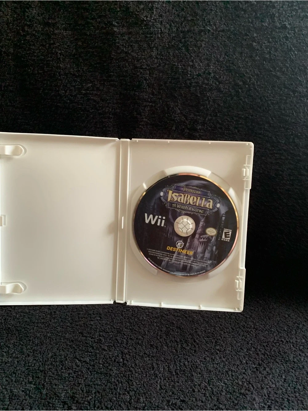 2010 Nintendo Wii Video Game Princess Isabella: A Witch's Curse